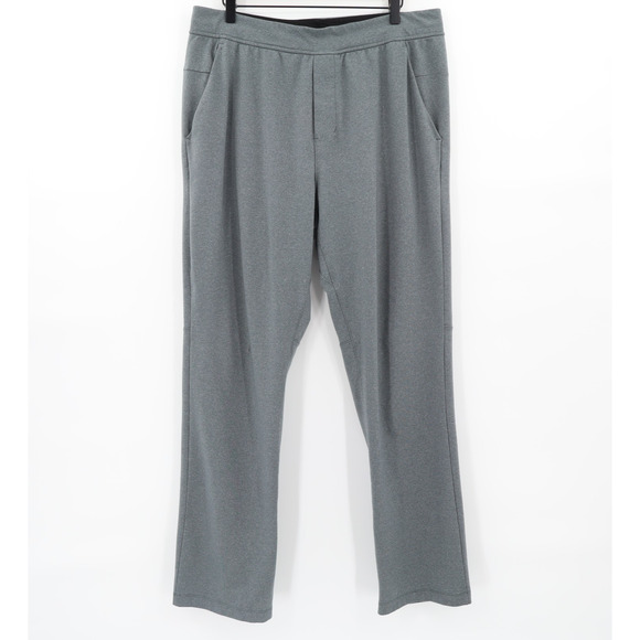 Lululemon Men's Discipline Athletic Casual Rec Pats Heathered Gray Sz XL - Picture 1 of 6